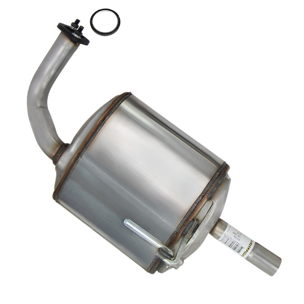 2007-2009 Nissan Altima 3.5L SEDAN Exhaust Driver Side Rear Muffler | Stainless Steel