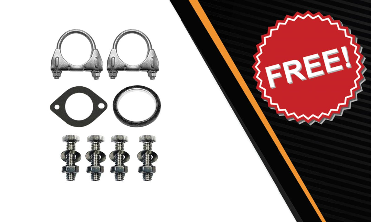 Stainless Steel Exhaust Tail Pipe & Muffler Kit fits: 2005-2006 Armada 5.6L