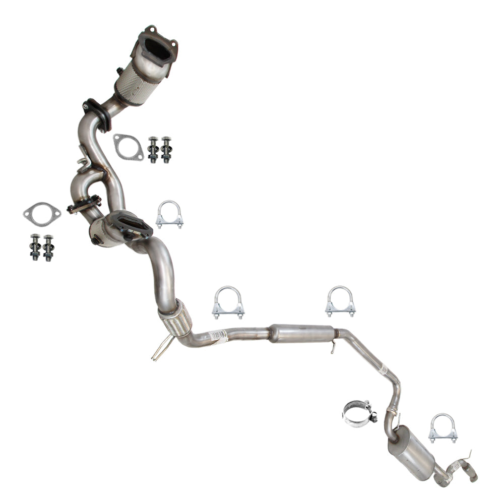 2012-2015 RAM C/V 3.6L EPA Complete Exhaust System Kit