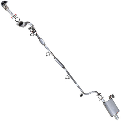 2004-2012 Mitsubishi Galant 2.4L Manifold-back Exhaust System Kit