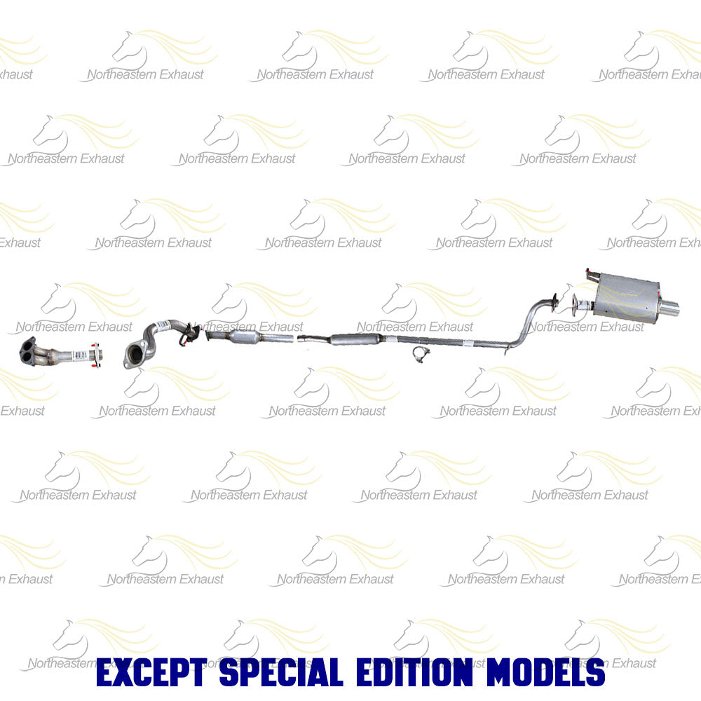 2004-2012 Mitsubishi Galant 2.4L Manifold-back Exhaust System Kit