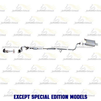 2004-2012 Mitsubishi Galant 2.4L Manifold-back Exhaust System Kit