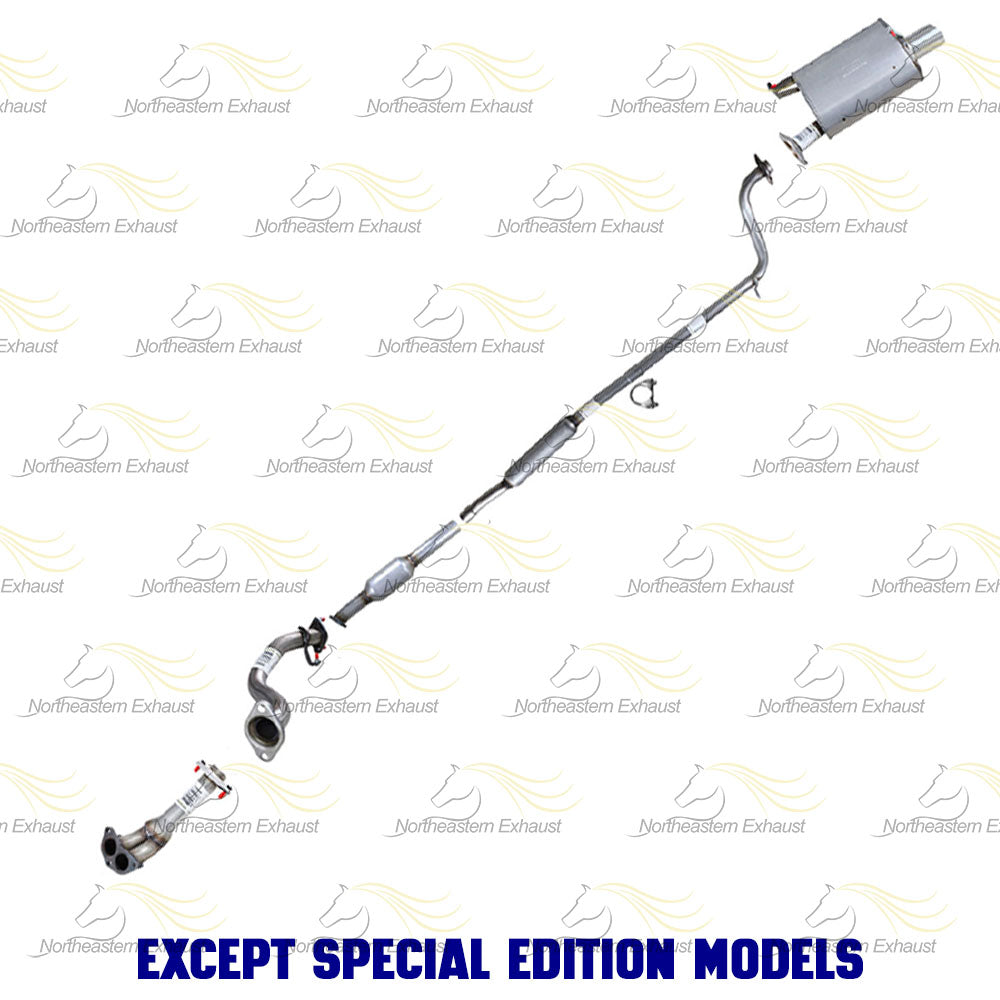 2004-2012 Mitsubishi Galant 2.4L Manifold-back Exhaust System Kit