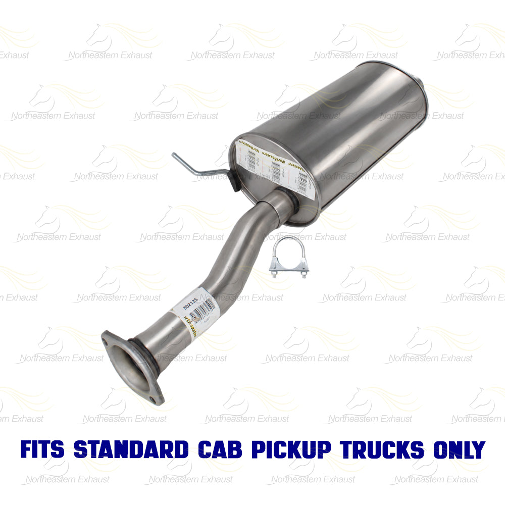 2004-2006 Chevy Colorado & GMC Canyon 2.8L & 3.5L Extension Pipe & Muffler Kit | Stainless Steel