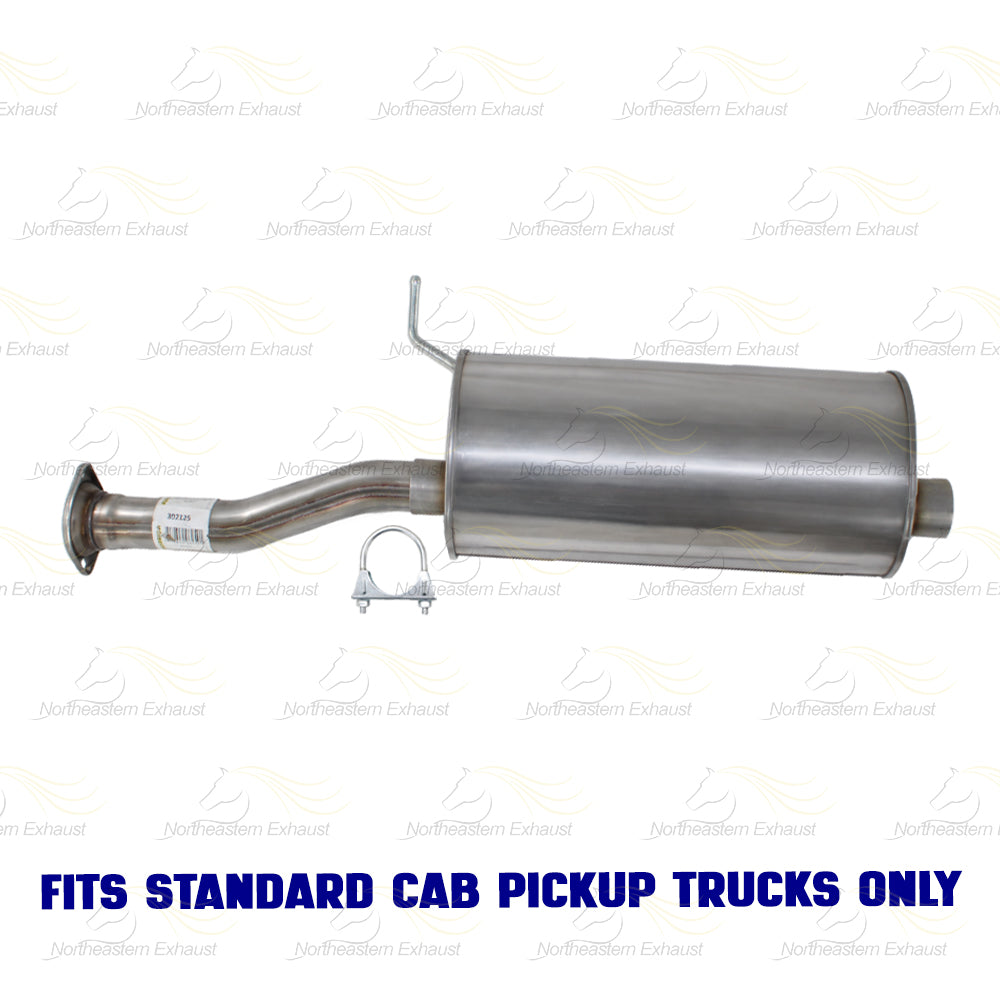 2007-2012 Chevy Colorado & GMC Canyon 2.9L & 3.7L Extension Pipe & Muffler Kit | Stainless Steel