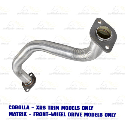 2009-2010 Toyota Corolla 2.4L & 2009-2013 Toyota Matrix 2.4L Exhaust Front Pipe | Direct-Fit