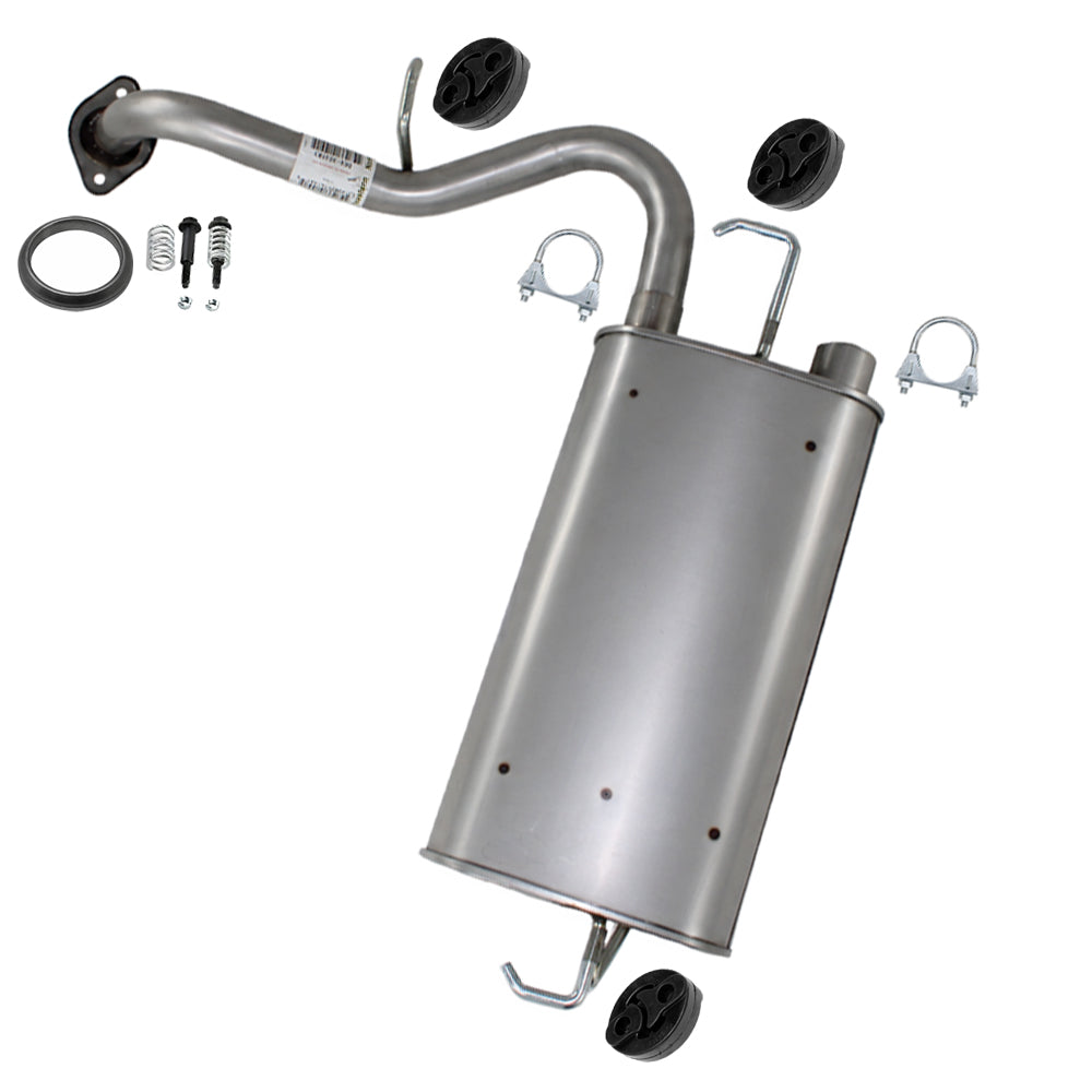 2009-2010 Pontiac Vibe 1.8L Extension Pipe & Muffler Exhaust Kit | Stainless Steel