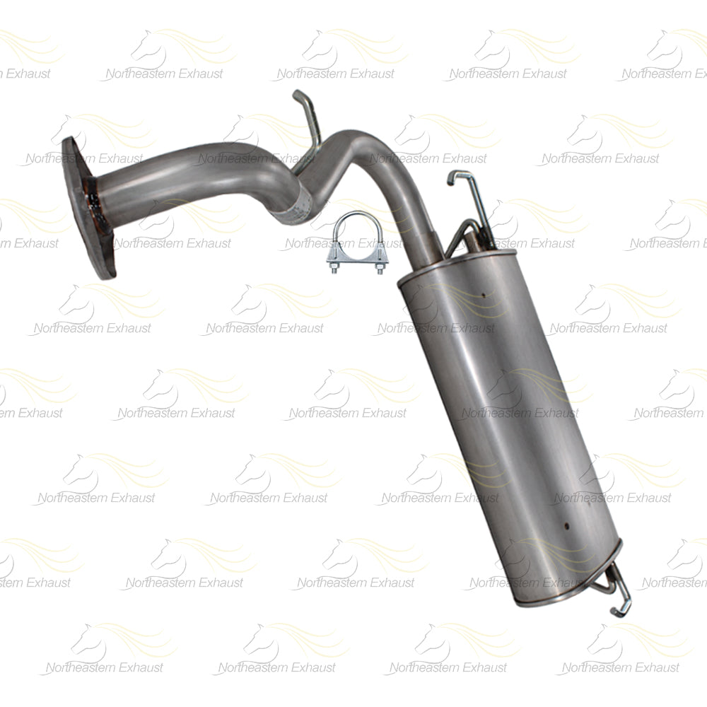 2009-2013 Toyota Matrix 1.8L Extension Pipe & Muffler Exhaust Kit | Stainless Steel