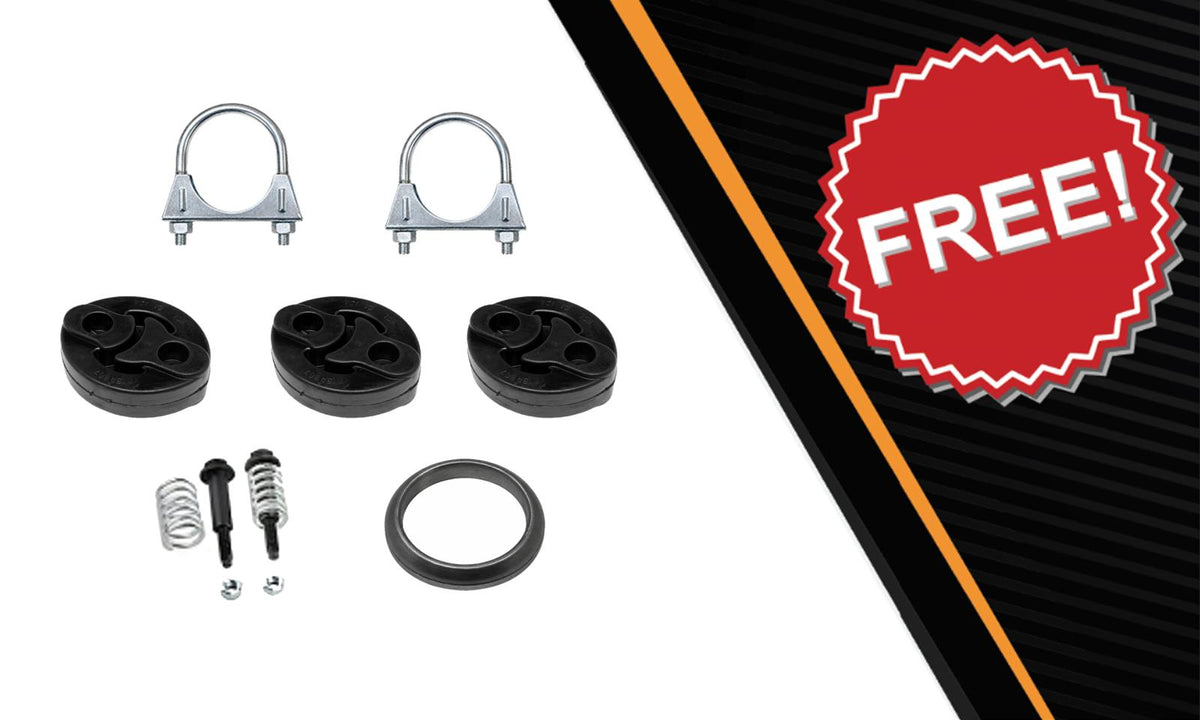 2009-2013 Toyota Matrix 1.8L Extension Pipe & Muffler Exhaust Kit | Stainless Steel
