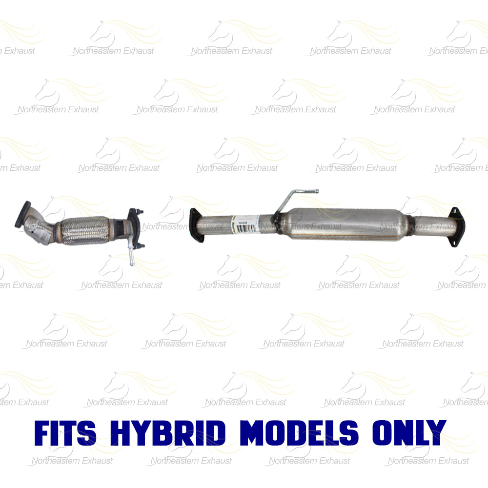 2011-2015 Kia Optima 2.4L HYBRID Exhaust Front Pipe & Intermediate Pipe Kit | Stainless Steel