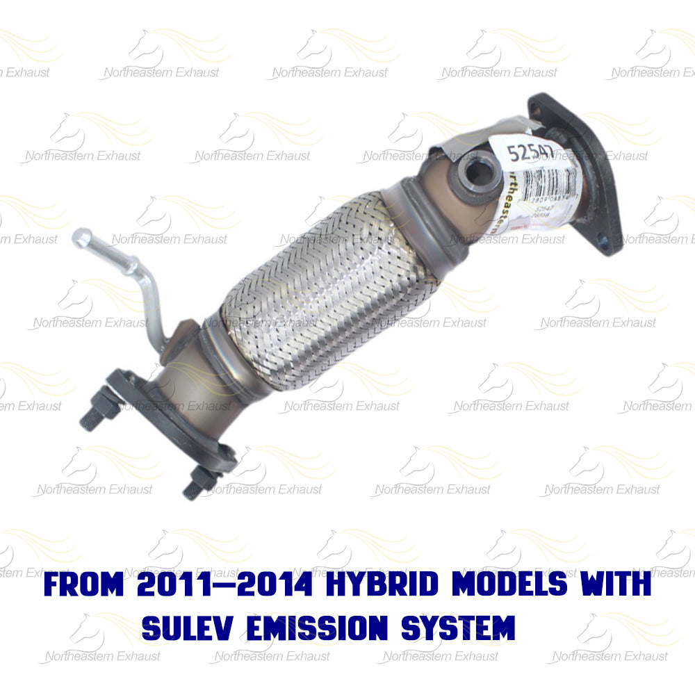 2011-2015 Hyundai Sonata 2.4L Exhaust Front Pipe & Intermediate Pipe Kit | Stainless Steel