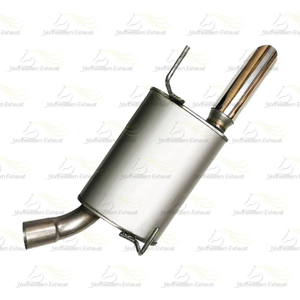 Northeastern Exhaust | Stainless Steel Pair of Muffler Exhaust Compatible for Ford Mustang 2005-2009 4.6L | Automotive Replacement Part