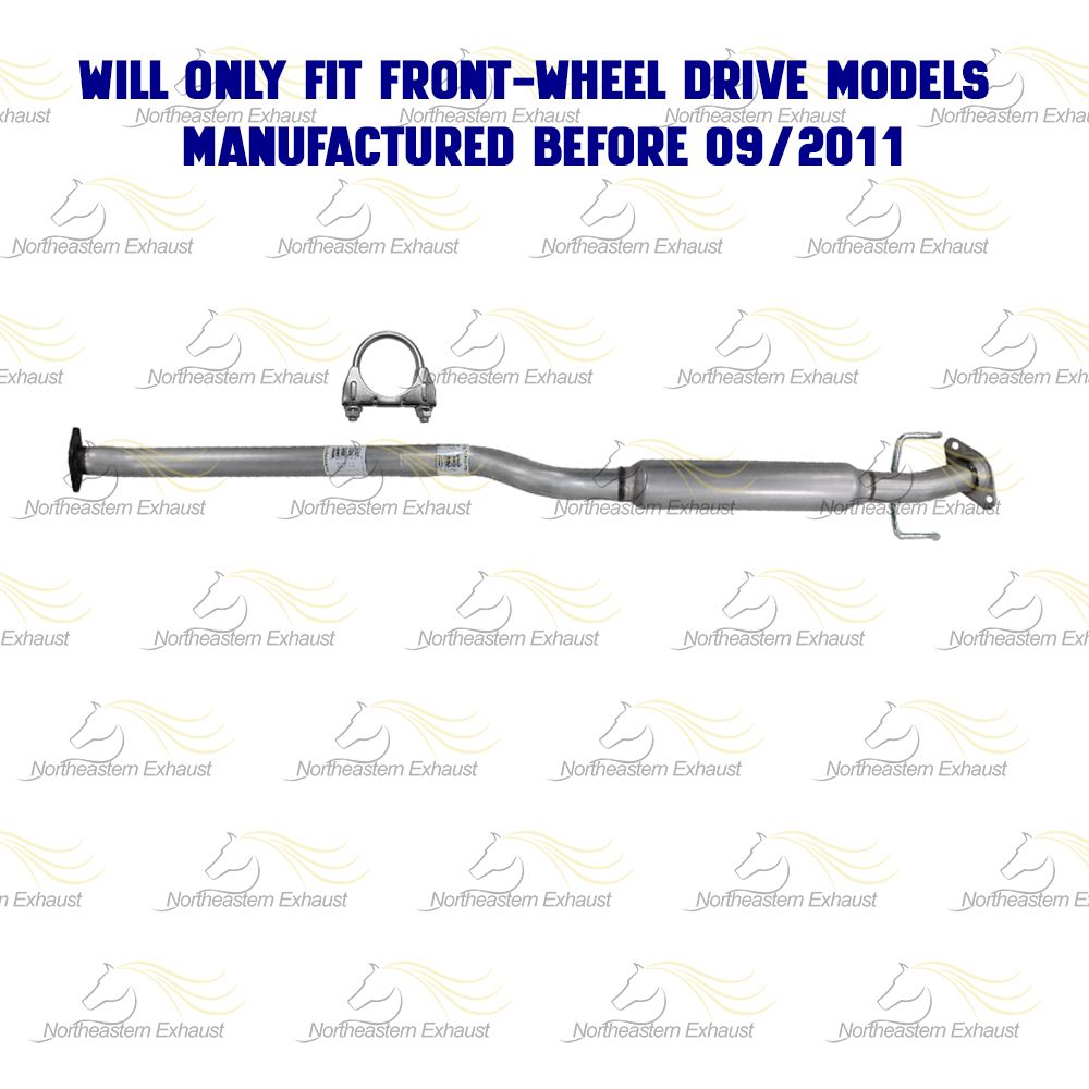 2011-2016 Toyota Sienna 3.5L FWD Exhaust Pipe