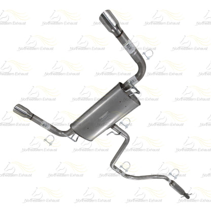 2008-2012 Chevy Malibu 3.6L Resonator, Intermediate Pipa and Muffler Exhaust