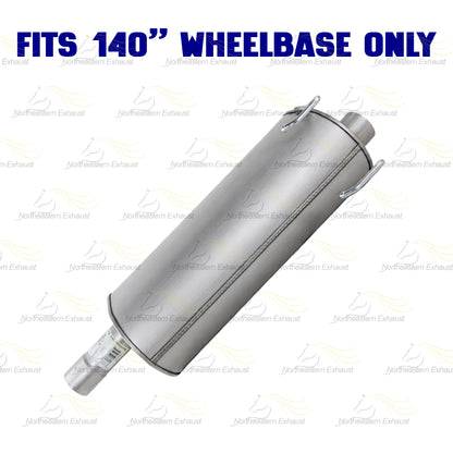 2009–2010 Dodge Ram 1500 3.7L Stainless Steel Exhaust Pipe with Muffler and Tail Pipe Kit