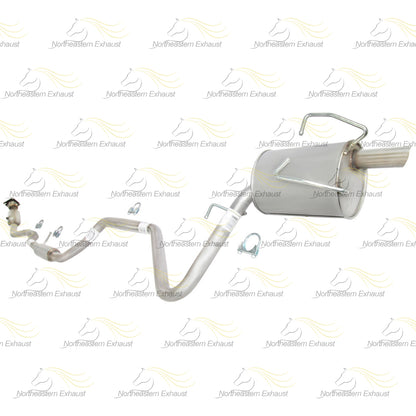 2011 Dodge Journey 2.4L Catalytic Converter, Resonator Pipe and Muffler