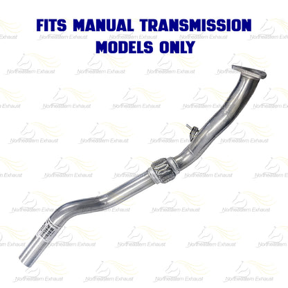 1998-2005 Volkswagen Passat 1.8L Front Flex Exhaust Pipe - FWD | For Manual Transmission