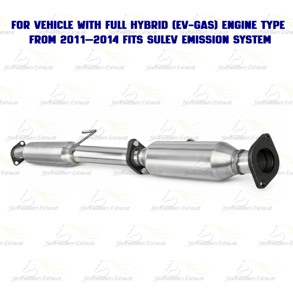 2011-2015 Hyundai Sonata 2.4L Rear Catalytic Converter & Intermediate Pipe Kit - EPA Approved
