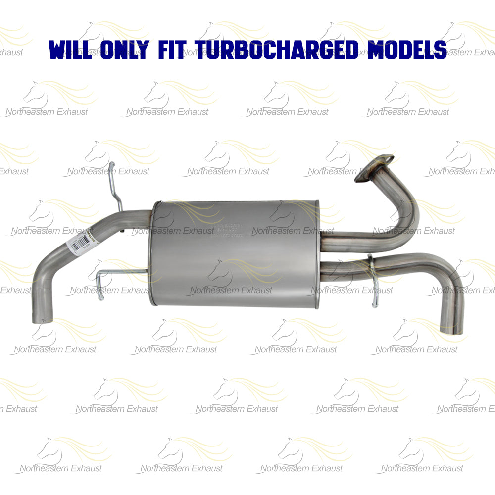 2007-2012 Acura RDX 2.3L Stainless Steel Muffler Assembly & Rear Muffler Kit