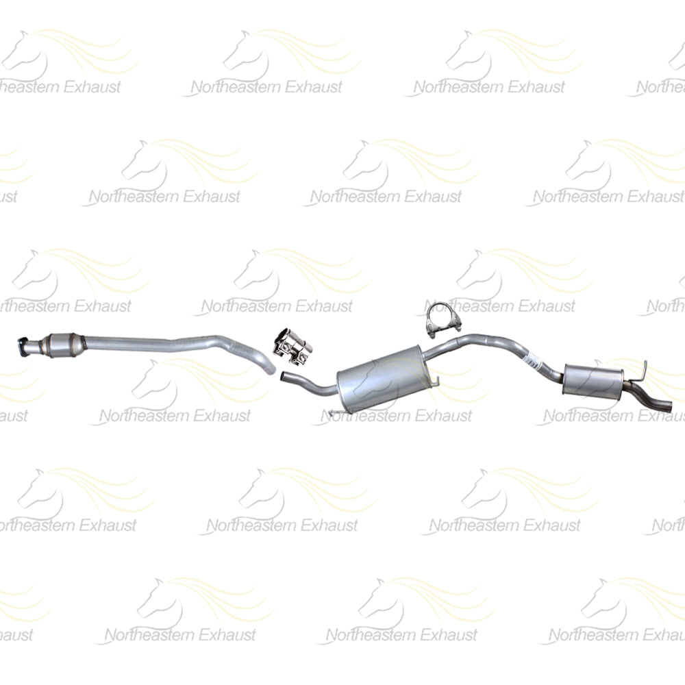 2010-2013 Ford Transit Connect 2.0L Catalytic Converter, Muffler and Resonator Pipe