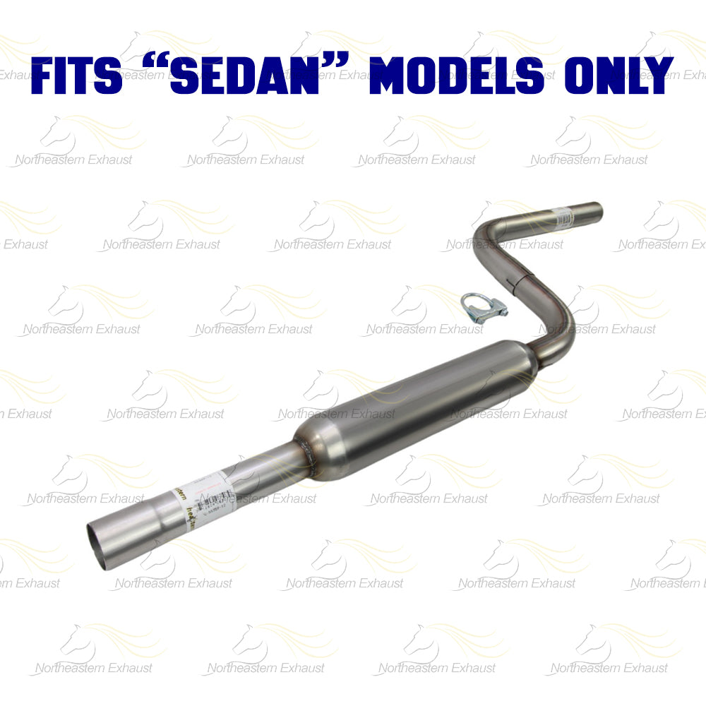 Exhaust Resonator Pipe for 2001-2006 Chrysler Sebring/Dodge Stratus 2.4L 2.7L
