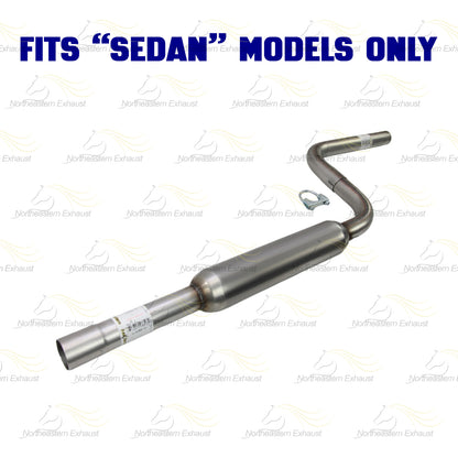 Exhaust Resonator Pipe for 2001-2006 Chrysler Sebring/Dodge Stratus 2.4L 2.7L