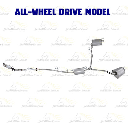 2017-2019 Honda CR-V 1.5L Catalytic Converter, Front Pipe and Mufflers - For AWD