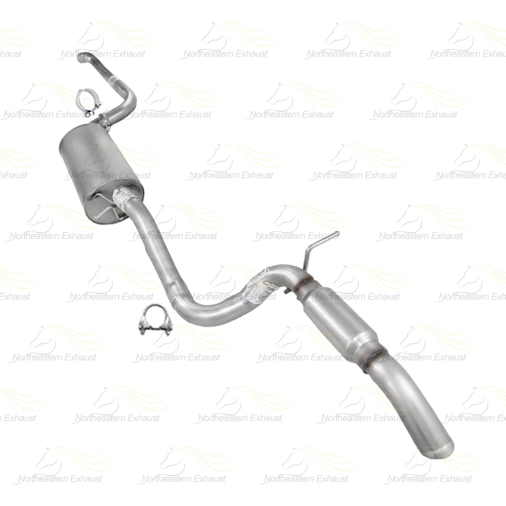 2011-2016 Chrysler Town & Country 3.6L Intermediate Pipe, Muffler & Resonator Kit | Stainless Steel
