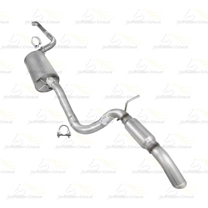 2011-2016 Chrysler Town & Country 3.6L Intermediate Pipe, Muffler & Resonator Kit | Stainless Steel