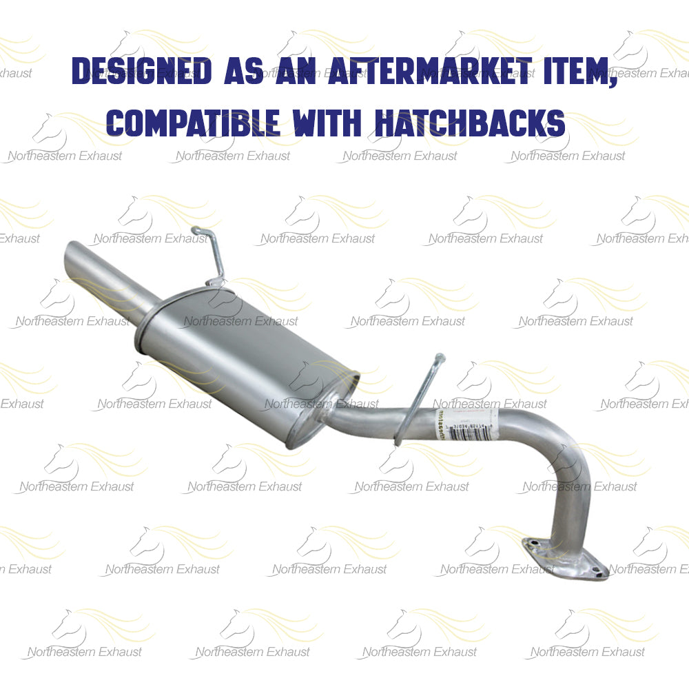 2011 Toyota Yaris 1.5L Exhaust Muffler Assembly