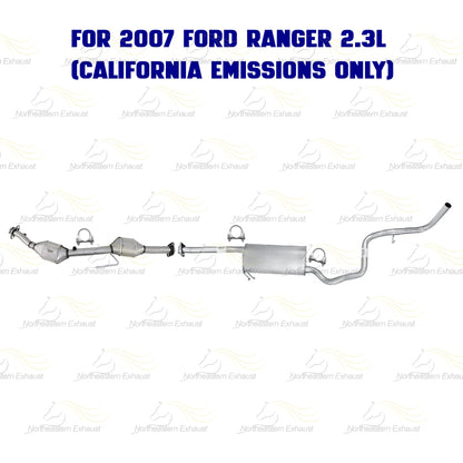 2007-2011 Ford Ranger & 2007-2009 Mazda B2300 2.3L EPA Approved Catalytic Exhaust System Kit