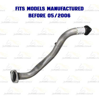 2005-2006 Scion TC 2.4L Stainless Steel Exhaust Front Pipe