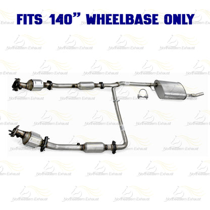 2009-2012 Suzuki Equator 4.0L EPA Approved Exhaust Pair of Manifold & Catalytic System Kit