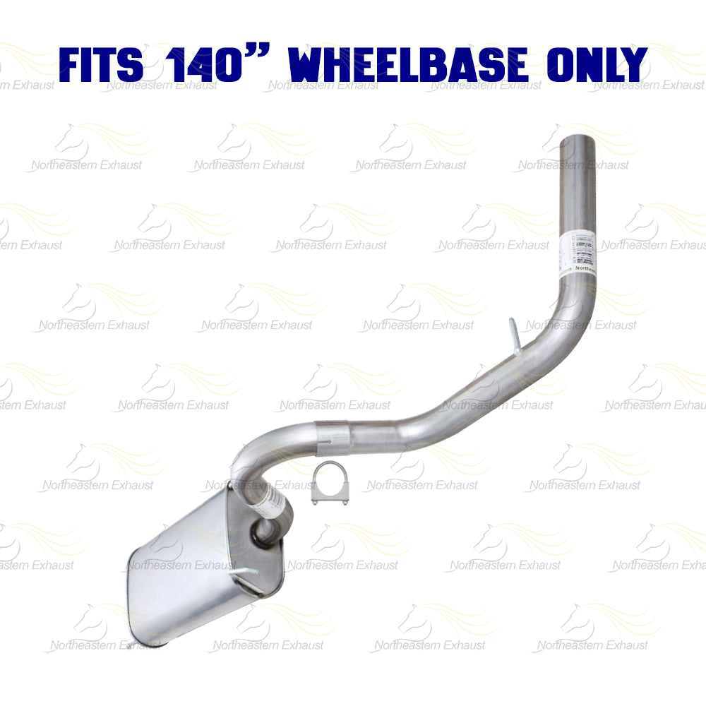 2005-2012 Toyota Tacoma 4.0L 140in WB Exhaust Muffler & Intermediate Pipe Kit