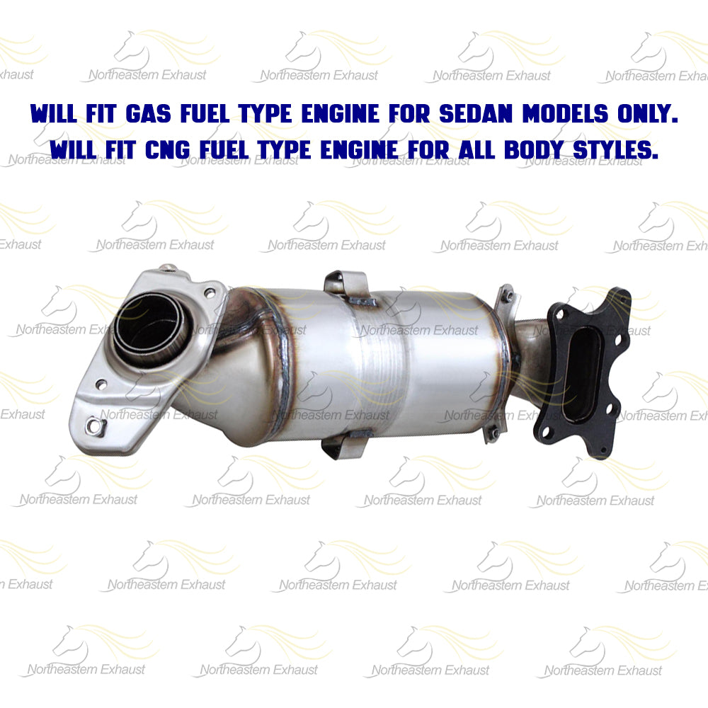 2012-2013 Honda Civic 1.8L EPA Approved Manifold Catalytic Pipes and Resonator Kit