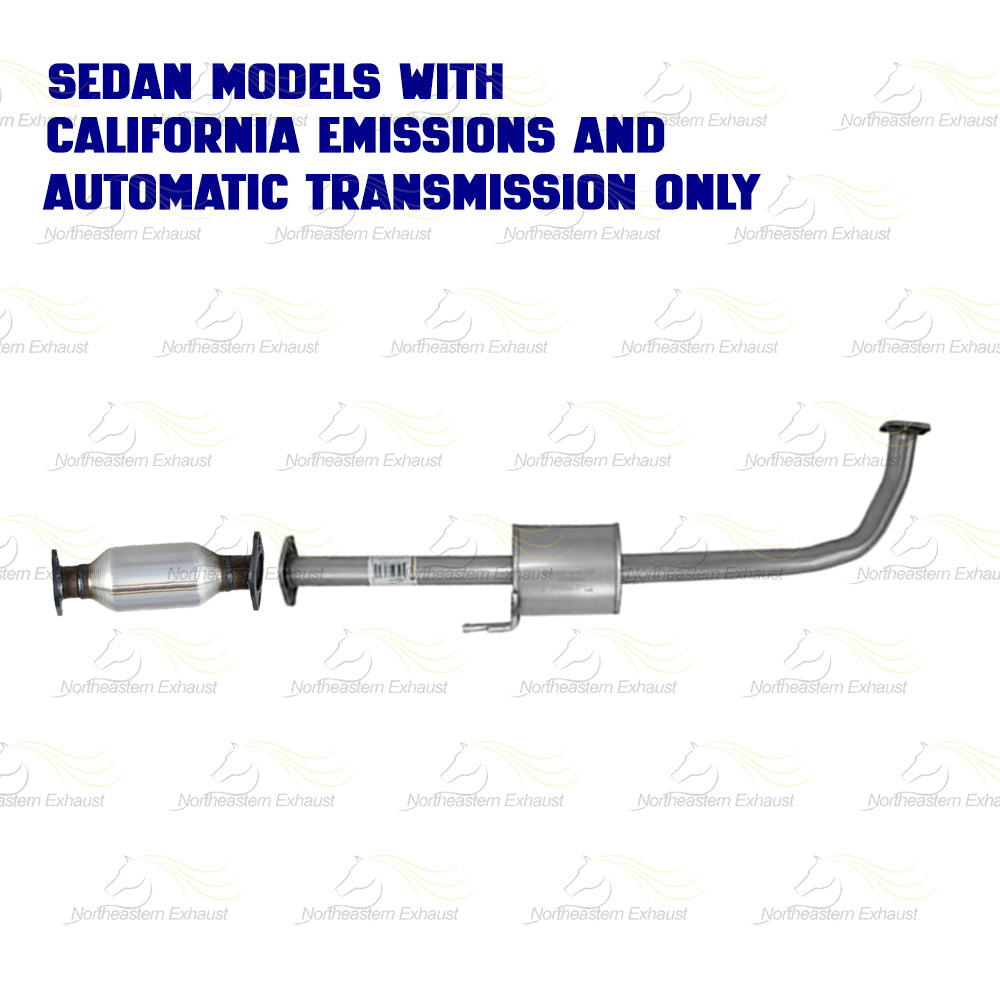 2007-2010 Hyundai Elantra 2.0L Exhaust Catalytic Converter and Resonator Pipe | EPA Approved