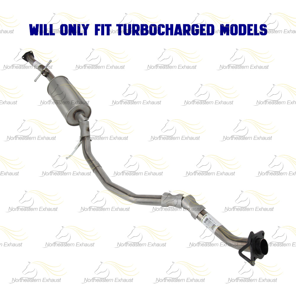 2007-2012 Acura RDX 2.3L Stainless Steel Exhaust Muffler Assembly