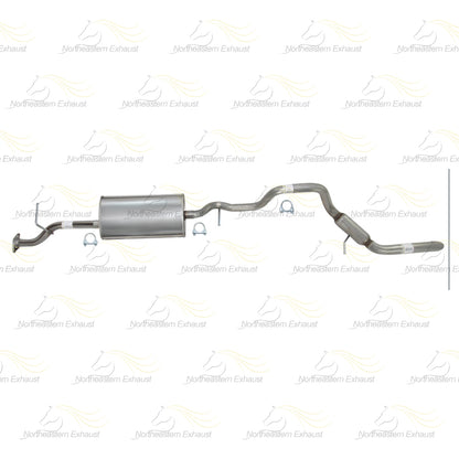 Cat-back Exhaust System for 2006-2010 Ford Explorer and Mercury Mountaineer 4.0L