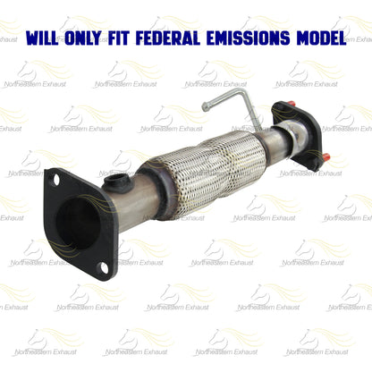 Stainless Steel Exhaust Front Flex Pipe for 2010-2013 Hyundai Tucson 2.4L | 2011-2013 Hyundai Tucson 2.0L | 2011-2016 Kia Sportage 2.4L