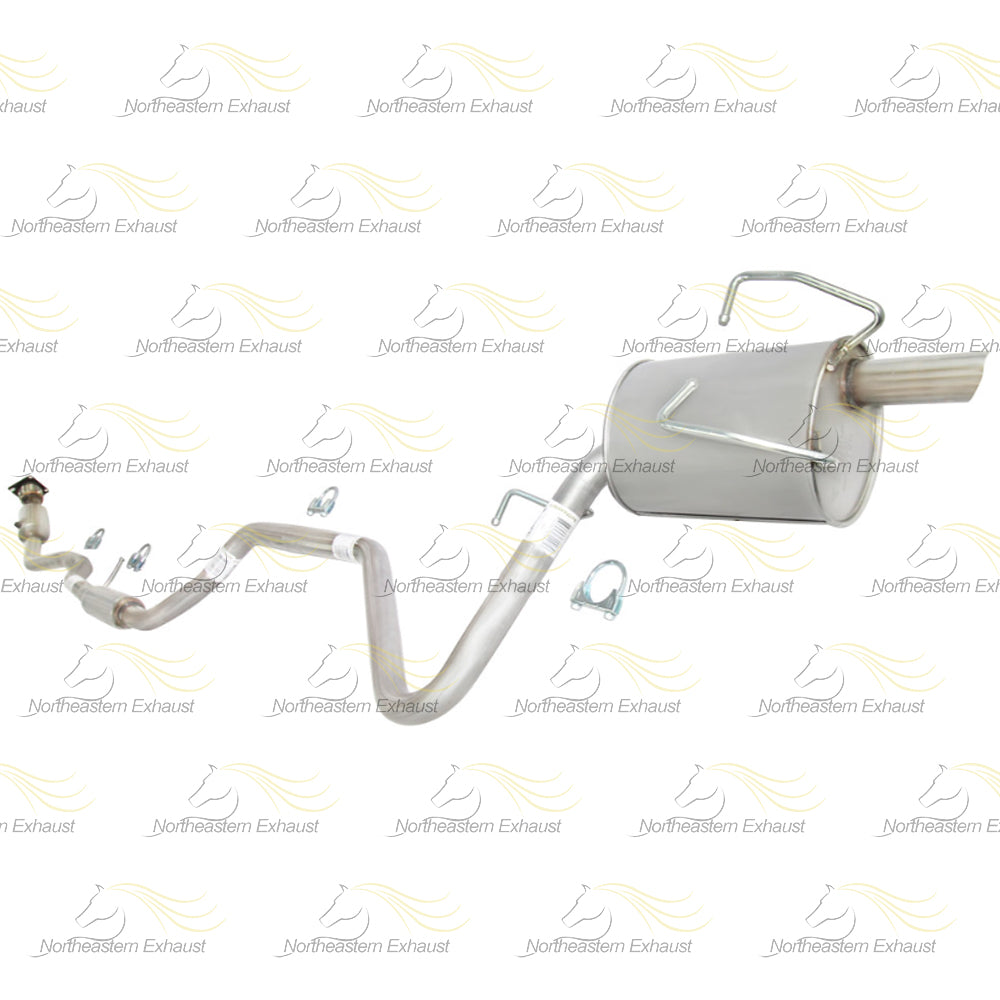 2013 Dodge Journey 2.4L Catalytic Converter, Resonator Pipe and Muffler