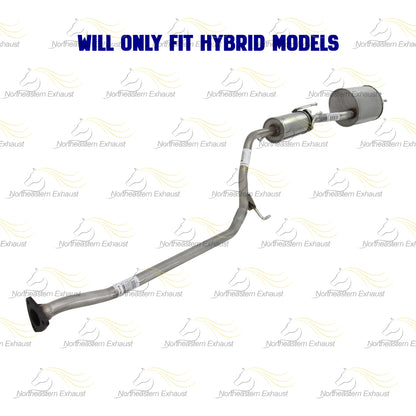 2006-2011 Honda Civic 1.3L Hybrid Exhaust Resonator Pipe and Muffler Exhaust kit