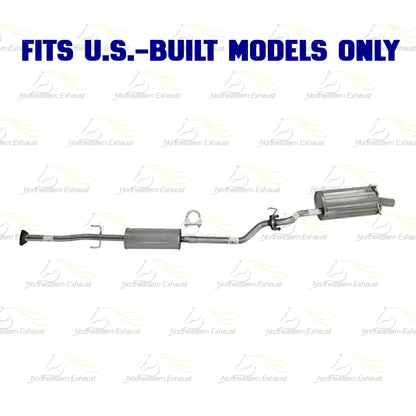2010-2011 Honda CR-V 2.4L Resonator Pipe and Muffler Exhaust System Kit