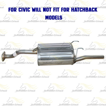 1999-2000 Honda Civic and Acura EL 1.6L Exhaust Muffler