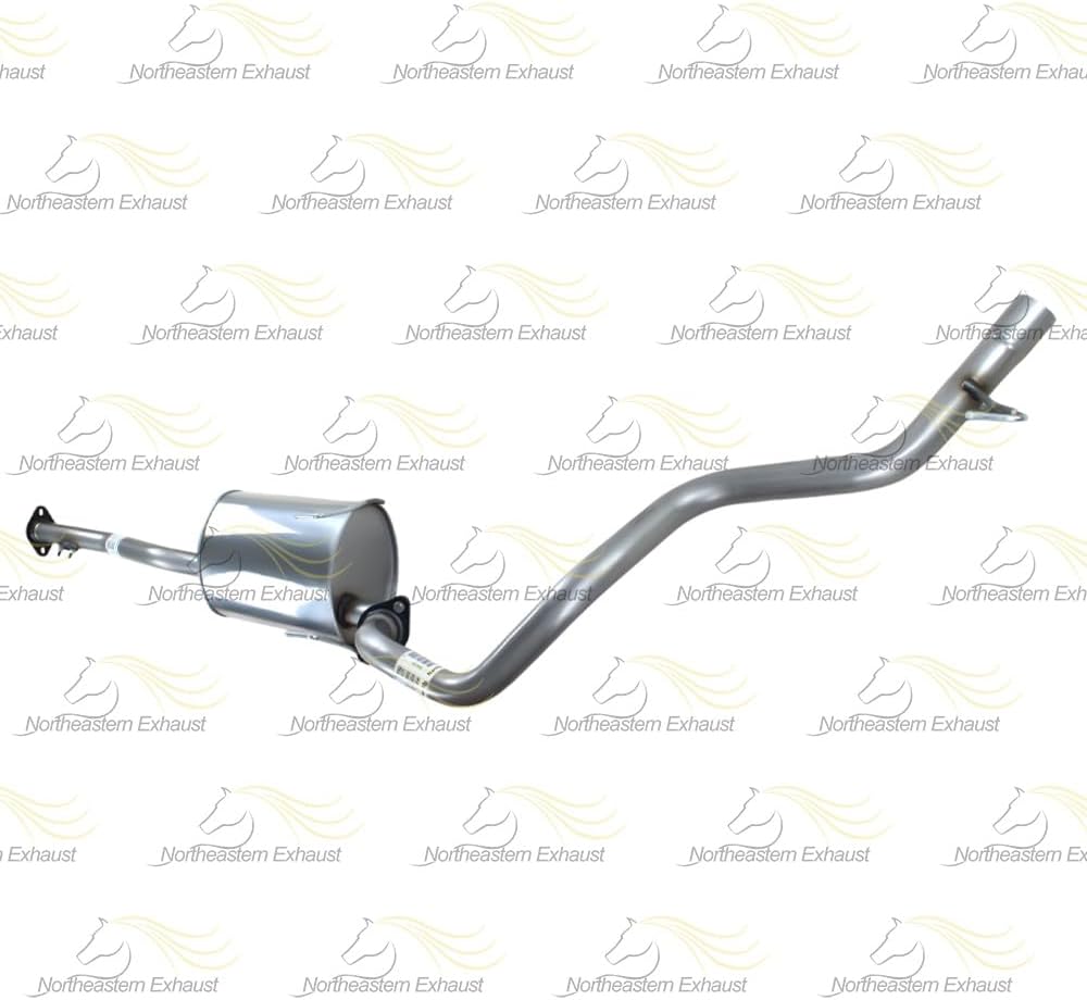1996-2000 Toyota 4Runner 3.4L Exhaust Muffler and Tail Pipe | For vehicle with Federal Emissions