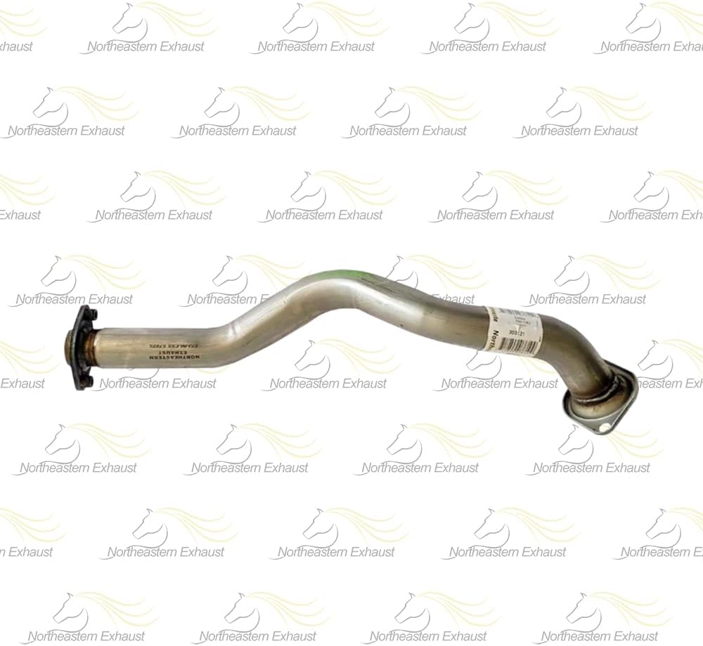 Northeastern Exhaust | Stainless Steel Front Pipe Resonator Muffler Exhaust System Kit Compatible for Toyota RAV4 2001-2003 2.0L | Free Gaskets and Spring Bolt Kit Included | Automotive Replacement Part