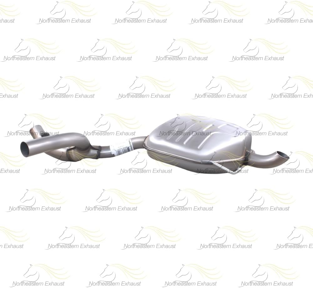 2008-2010 Volvo V70 | 2008-2015  Volvo XC70 | 3.2L Pair of Exhaust Muffler