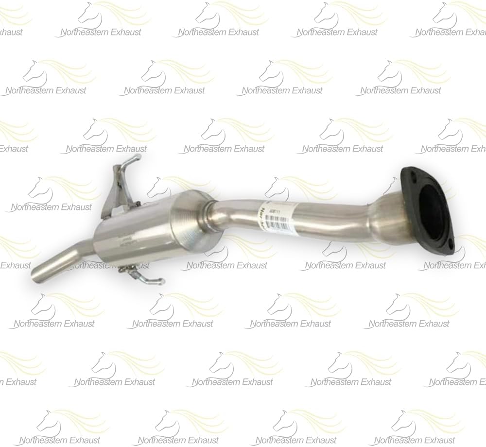 Northeastern Exhaust | Stainless Steel Front Pipe Resonator Muffler Exhaust System Kit Compatible for Toyota RAV4 2001-2003 2.0L | Free Gaskets and Spring Bolt Kit Included | Automotive Replacement Part