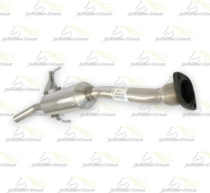 Northeastern Exhaust | Stainless Steel Front Pipe Resonator Muffler Exhaust System Kit Compatible for Toyota RAV4 2001-2003 2.0L | Free Gaskets and Spring Bolt Kit Included | Automotive Replacement Part