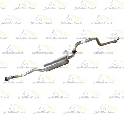 1996-2000 Toyota 4Runner 3.4L Exhaust Muffler and Tail Pipe | For vehicle with Federal Emissions