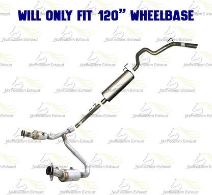 Complete Exhaust System Kit for Dodge Ram 1500 2006-2008 3.7L | 2006-2007 4.7L